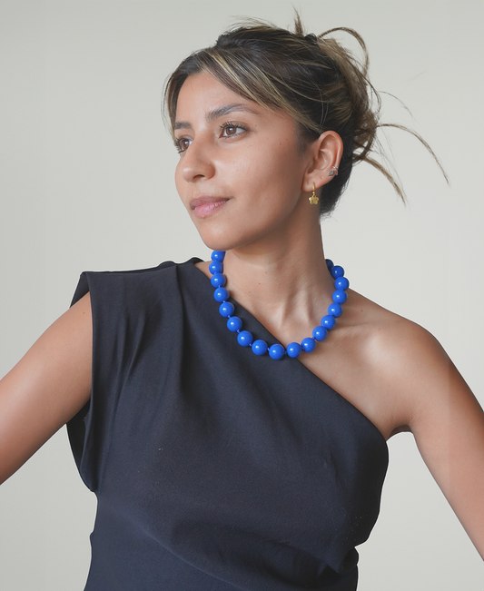Collar Balls Azul