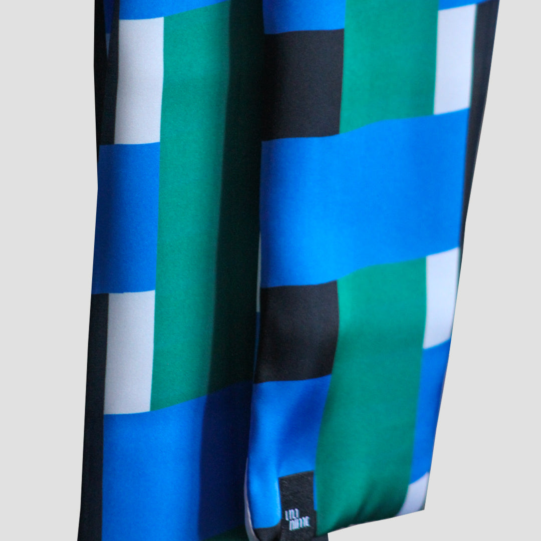 Pañuelo Corbatin Trama Azul