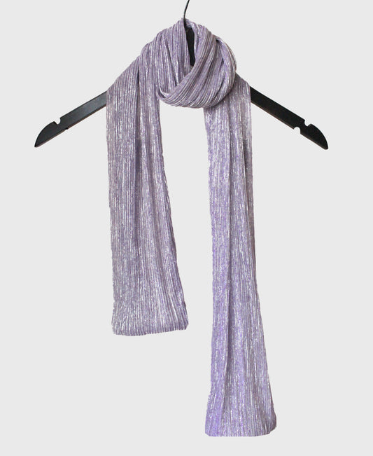 Pañuelo Largo Brillante Morado