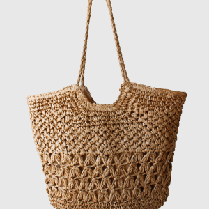 Bolso Fibra Natural Salem Tostado