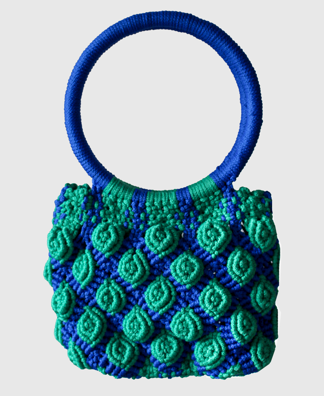 Bolso Tesa Mini Cuerda Azurro