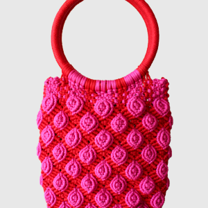Bolso Tesa Cuerda Rosa