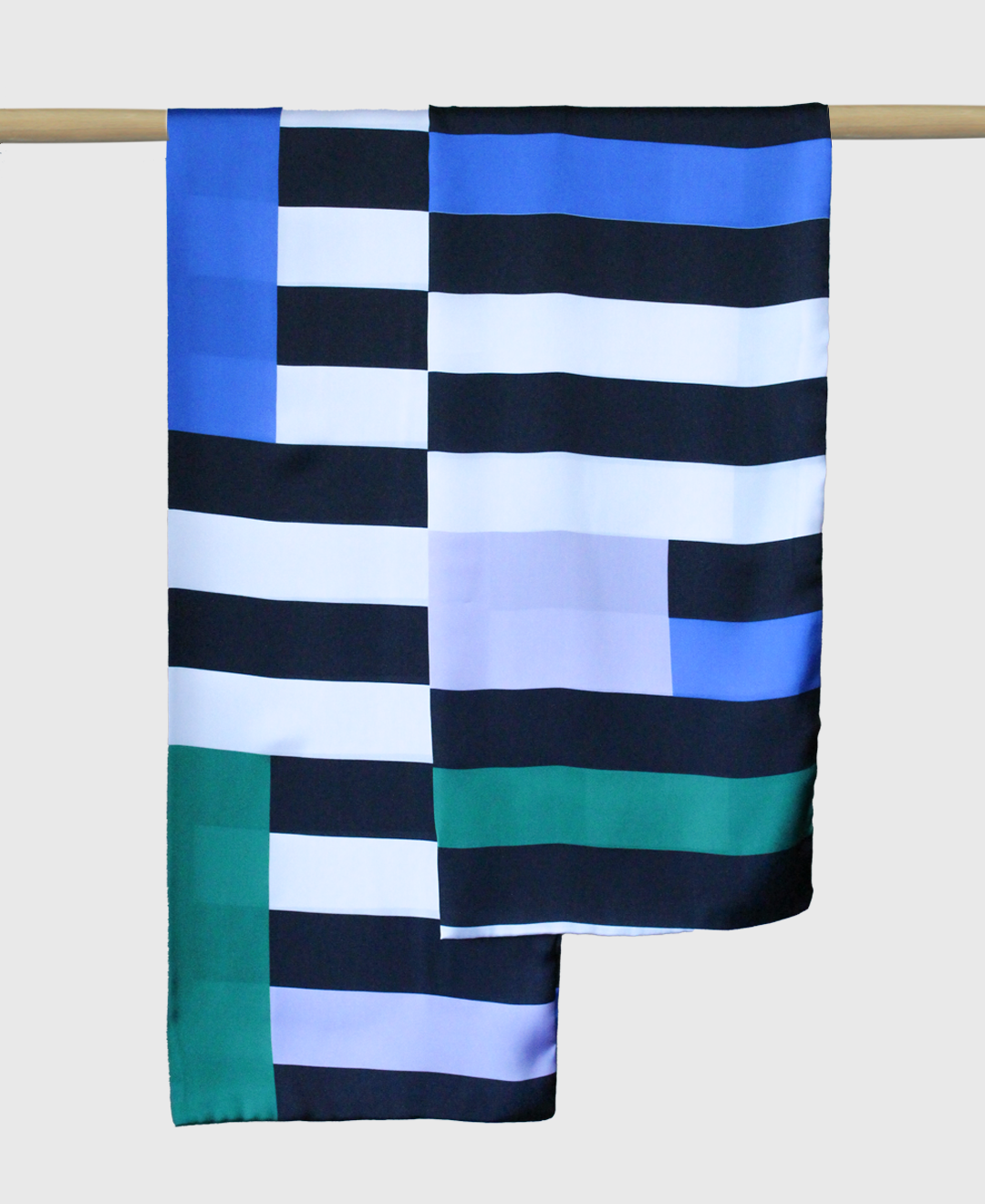 Pañuelo Largo Dual Azul