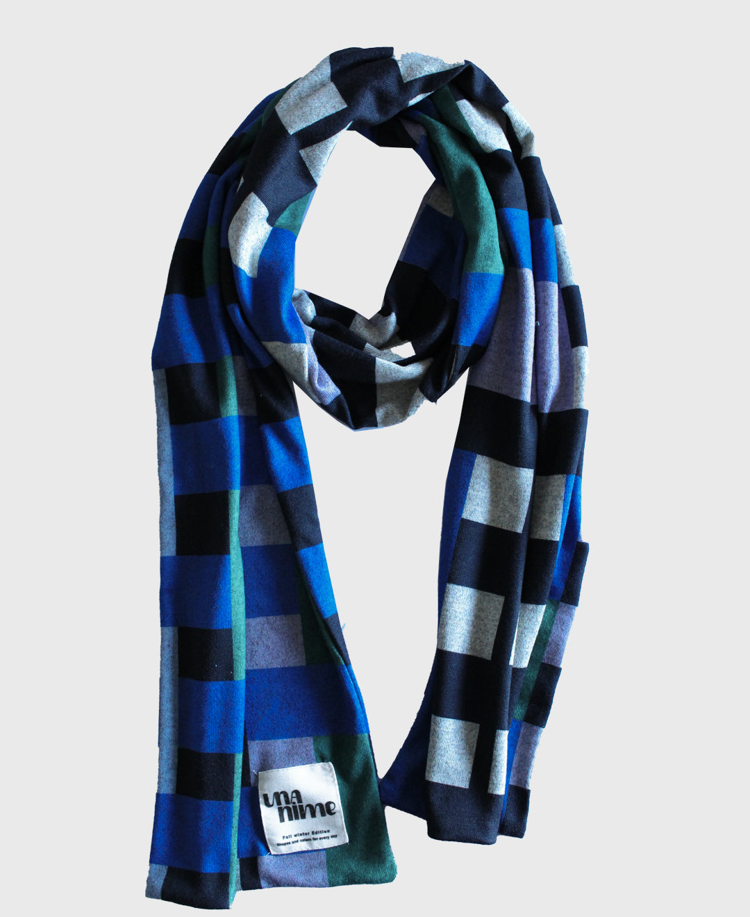 Bufanda Trama Azul - Imagen 4
