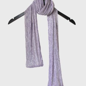 Pañuelo Largo Brillante Morado